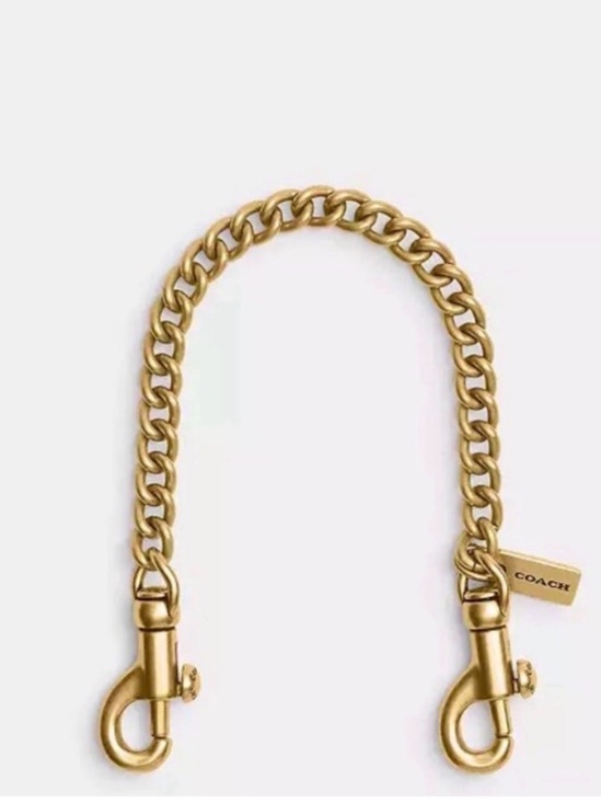 Coach Accessories - Coach DIY Chain Strap in brass gold